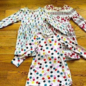 Hanna Anderson, size 5 dresses.